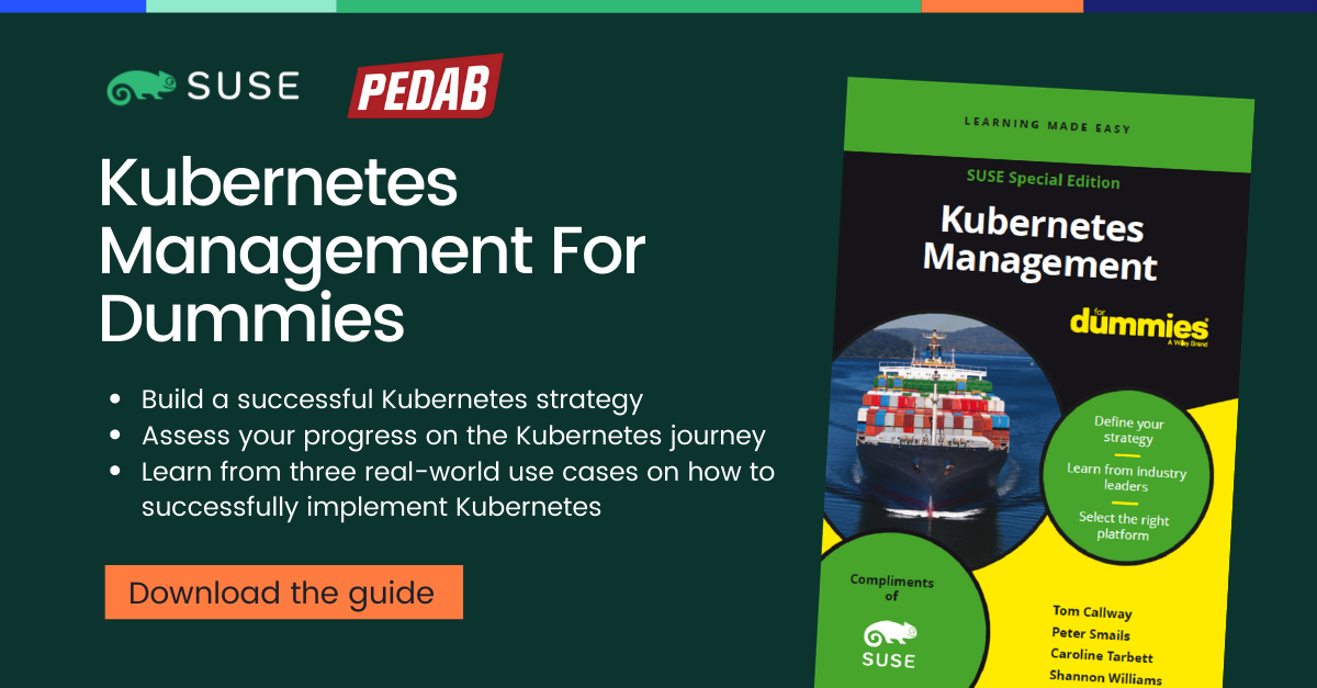 Kubernetes for Dummies Pedab SUSE Rancher
